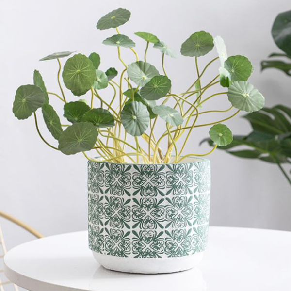 Lush Green Pot Large - Plant pot and plant stands | Room decor items