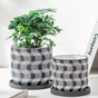 Textured Plant Pot Small - Indoor planters and flower pots | Home decor items