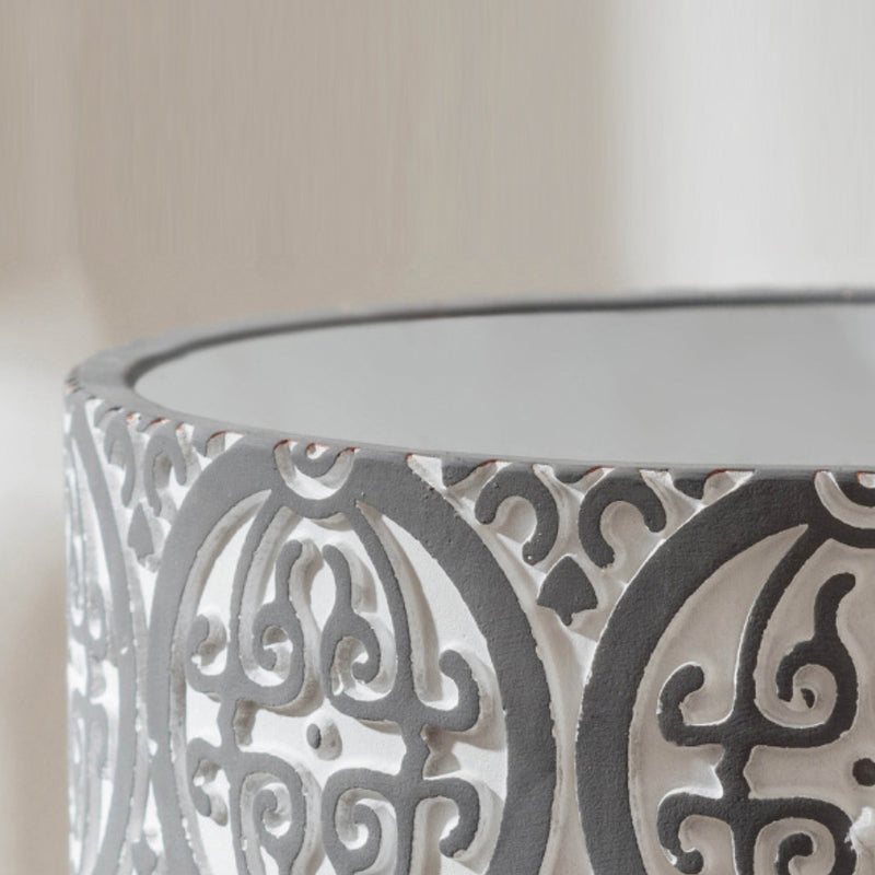 Round Pattern Pot Small - Indoor planters and flower pots | Home decor items