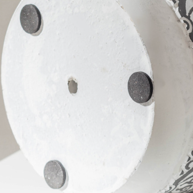 Round Pattern Pot Small - Indoor planters and flower pots | Home decor items