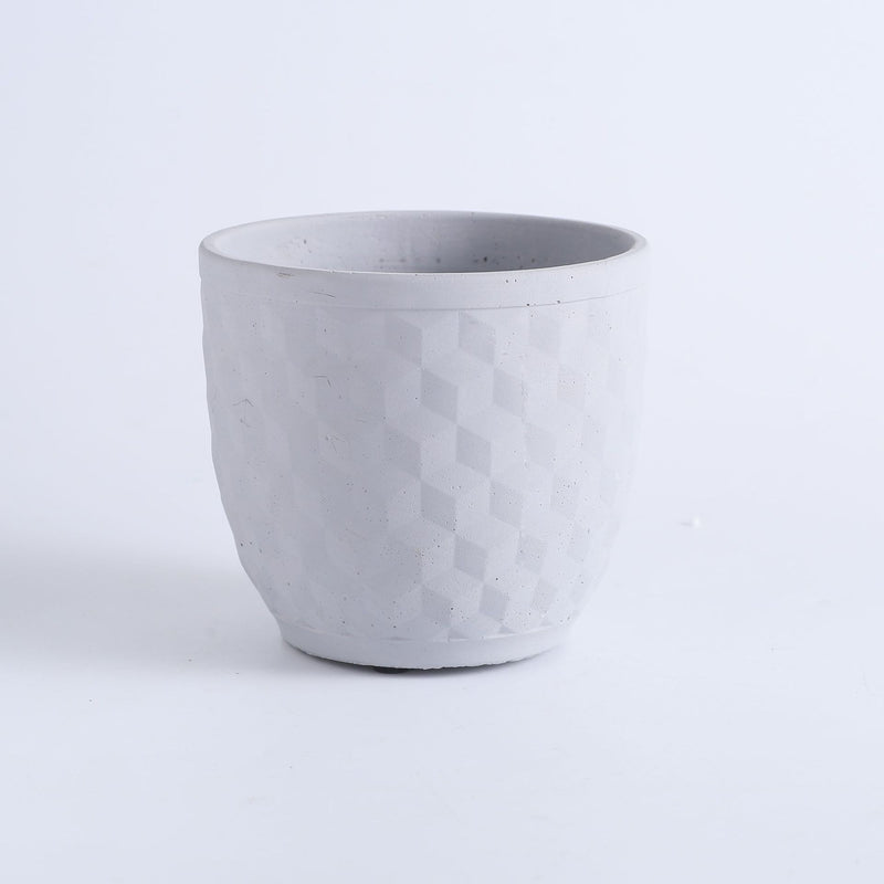 Hexagon Textured Pot - Indoor planters and flower pots | Home decor items