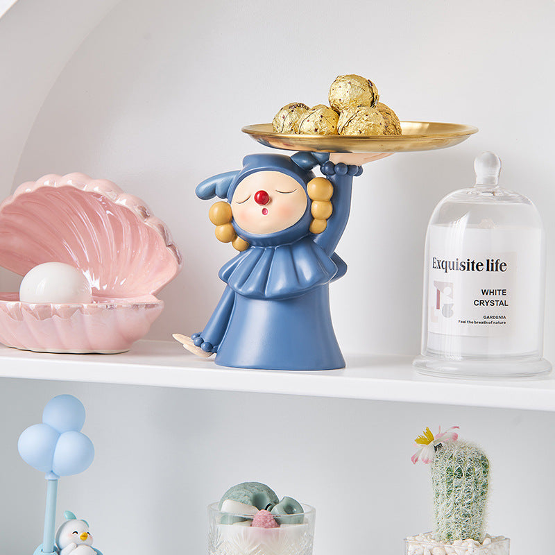 Blue Elf Platter - Showpiece | Home decor item | Room decoration item
