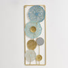 Blue And Golden Hanging Decor - Wall frame for wall decoration | Living room decoration items