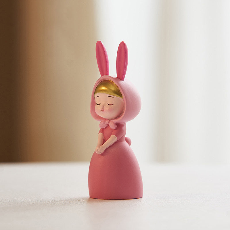 Mini Bunny Doll Showpiece - Showpiece | Home decor item | Room decoration item