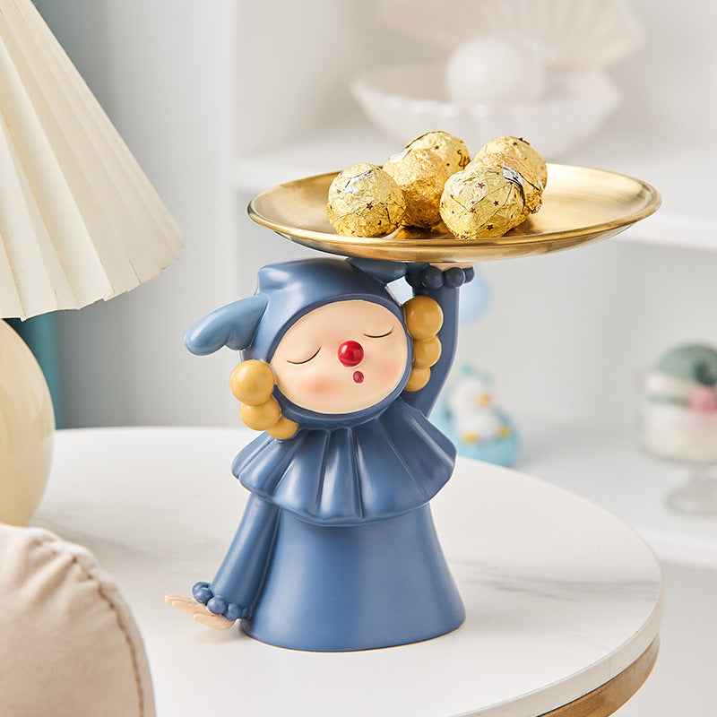 Blue Elf Platter - Showpiece | Home decor item | Room decoration item