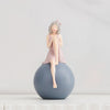 Sitting Girl Decor - Showpiece | Home decor item | Room decoration item