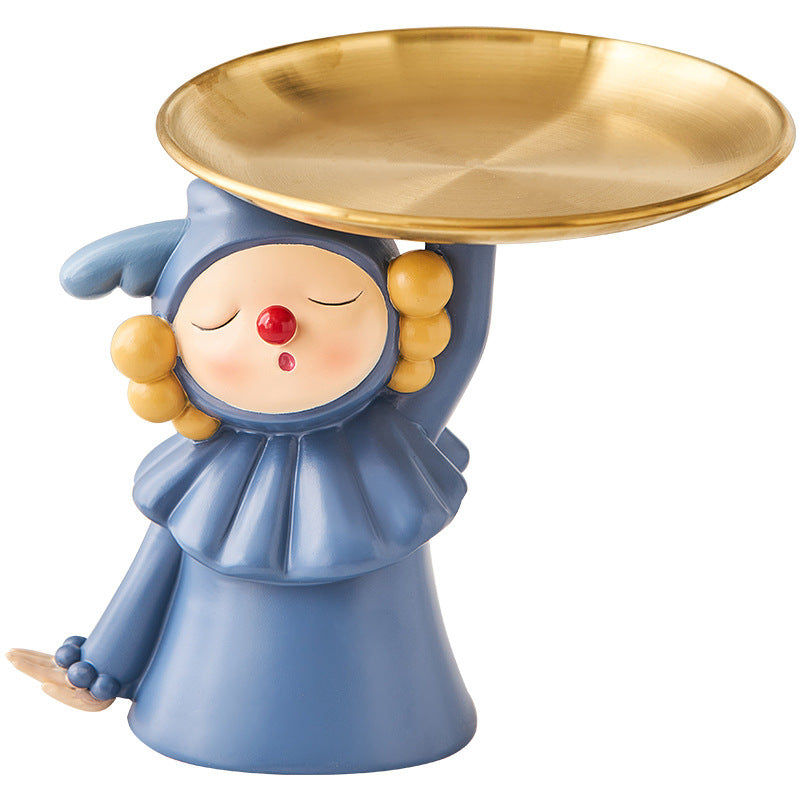 Blue Elf Platter - Showpiece | Home decor item | Room decoration item