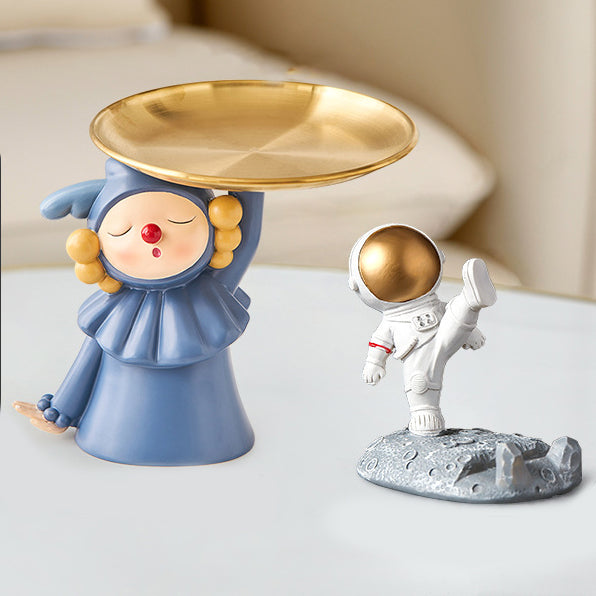Blue Elf Platter - Showpiece | Home decor item | Room decoration item