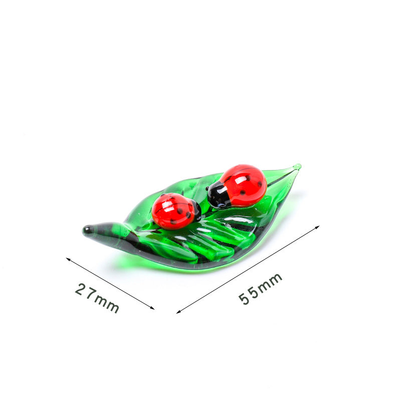 Ladybird Glass Chopstick Rest - Kitchen Tool