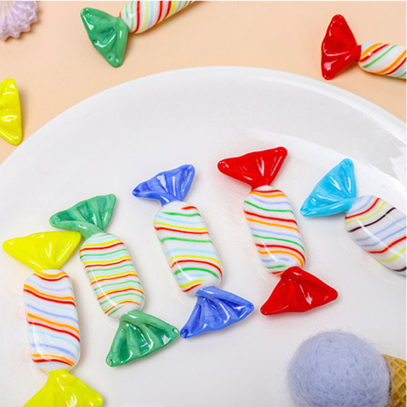 Sweet Candy O' Mine Blue Glass Decor - Showpiece | Home decor item | Room decoration item
