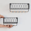 Metal Wall Shelf Rack - Wall shelf and floating shelf | Shop wall decoration & home decoration items