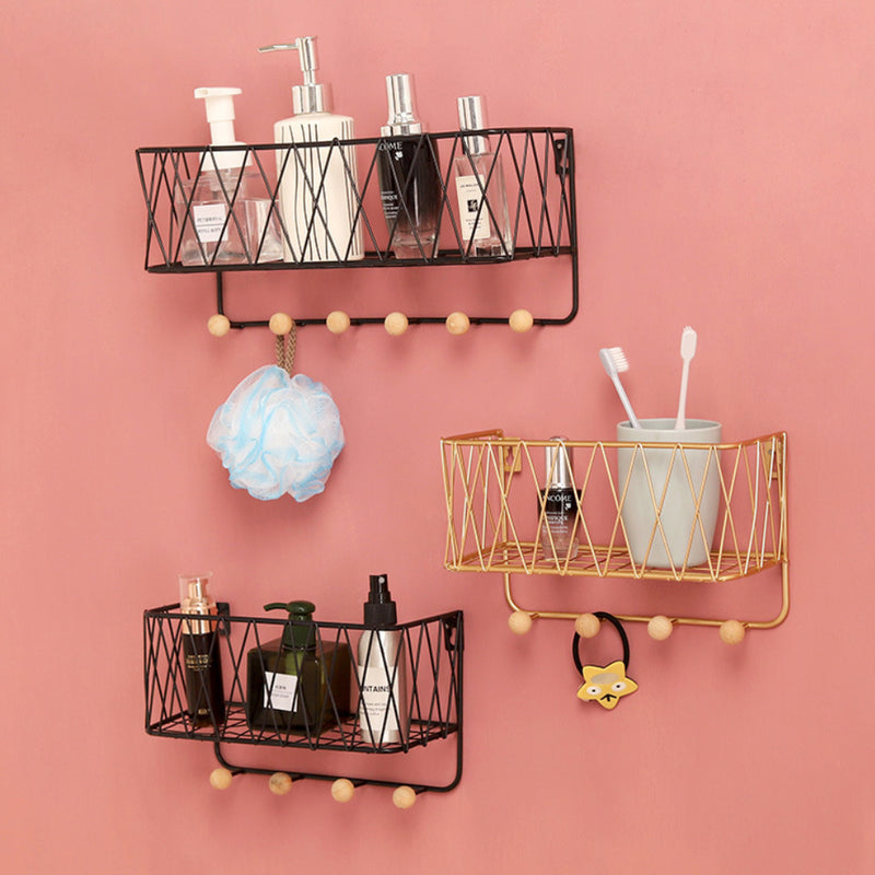 Metal Wall Shelf Rack - Wall shelf and floating shelf | Shop wall decoration & home decoration items