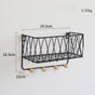 Metal Wall Rack - Wall shelf and floating shelf | Shop wall decoration & home decoration items