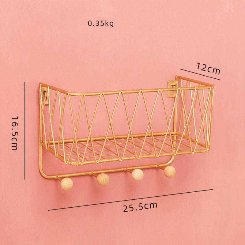 Metal Wall Shelf Rack - Wall shelf and floating shelf | Shop wall decoration & home decoration items