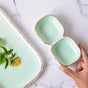 Section Bowl Mint - Bowls, snack serving bowls, section bowls, fancy serving bowls, small serving bowls | Bowls for dining table & home decor