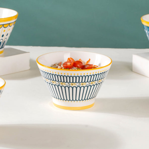 Aloha Ceramic Snack Bowl 360 ml Set Of 6