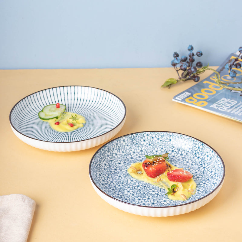 Meraki Appetizer Plate - Serving plate, snack plate, dessert plate | Plates for dining & home decor