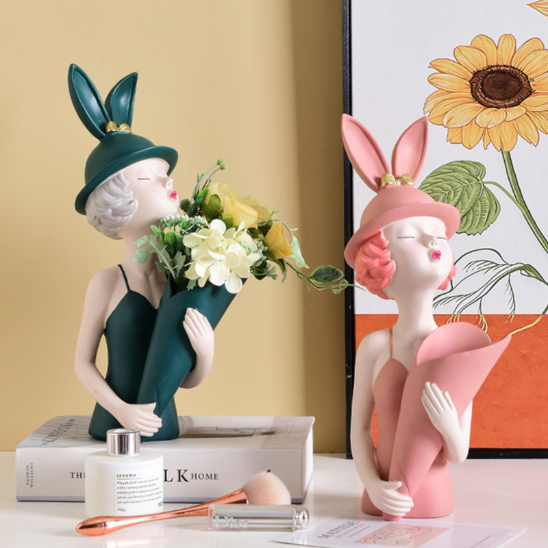 Flower Vase Showpiece - Flower vase for home decor, office and gifting | Home decoration items