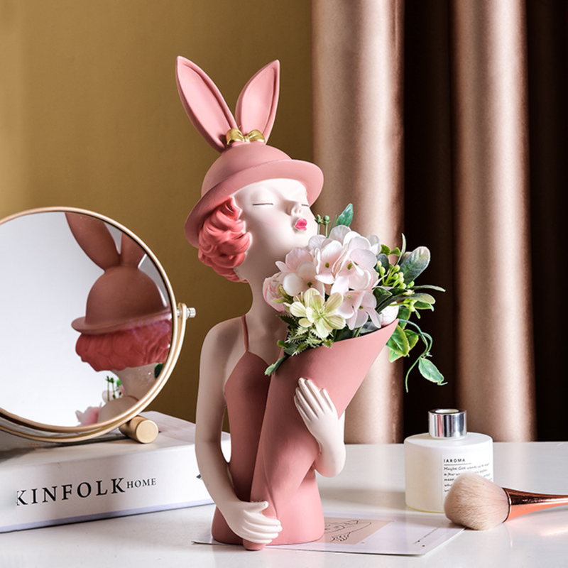 Flower Vase Showpiece - Flower vase for home decor, office and gifting | Home decoration items