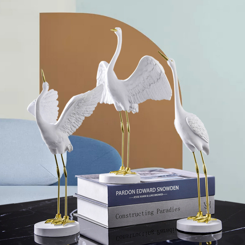 White Bird Showpiece - Showpiece | Home decor item | Room decoration item