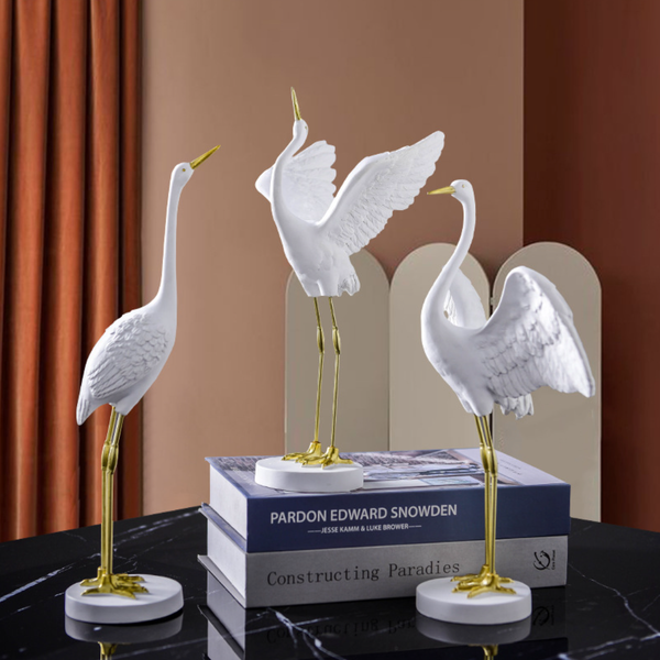 White Bird Showpiece - Showpiece | Home decor item | Room decoration item
