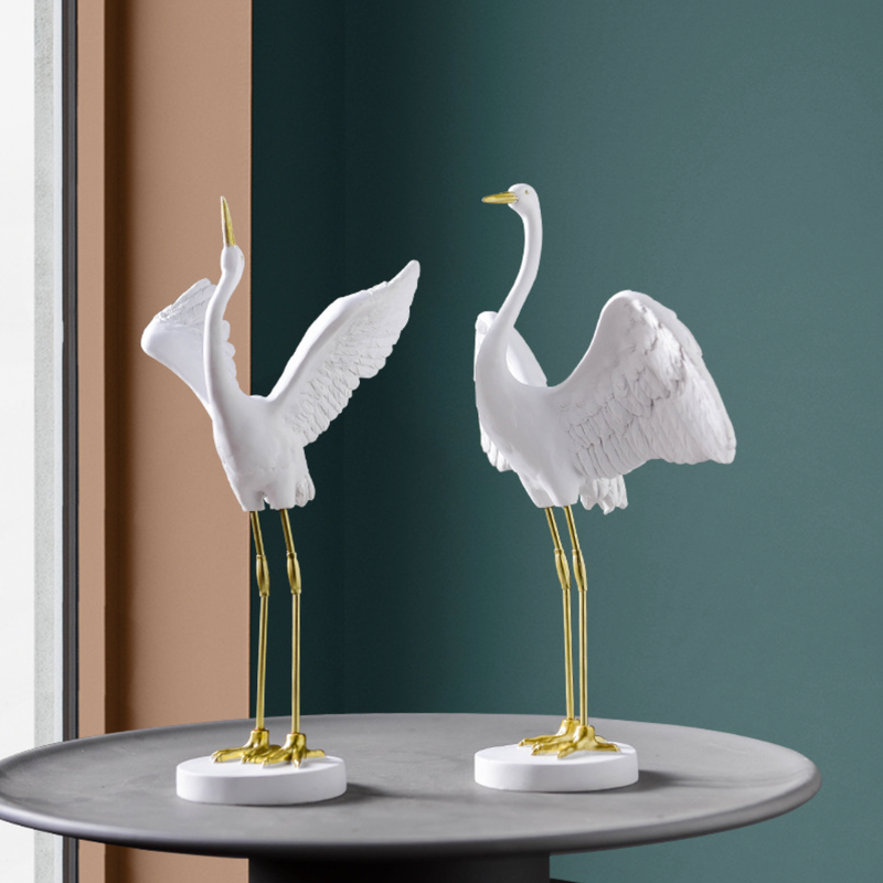 White Bird Showpiece - Showpiece | Home decor item | Room decoration item