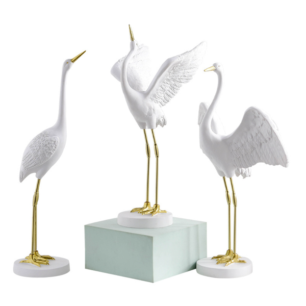 White Bird Showpiece - Showpiece | Home decor item | Room decoration item