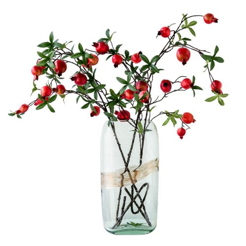 Red Bud Stick - Artificial flower | Flower for vase | Home decor item | Room decoration item