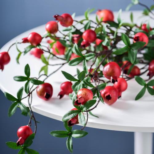 Red Bud Stick - Artificial flower | Flower for vase | Home decor item | Room decoration item