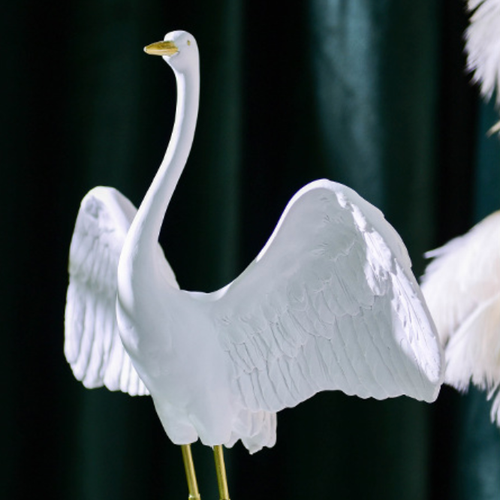 White Bird Showpiece - Showpiece | Home decor item | Room decoration item