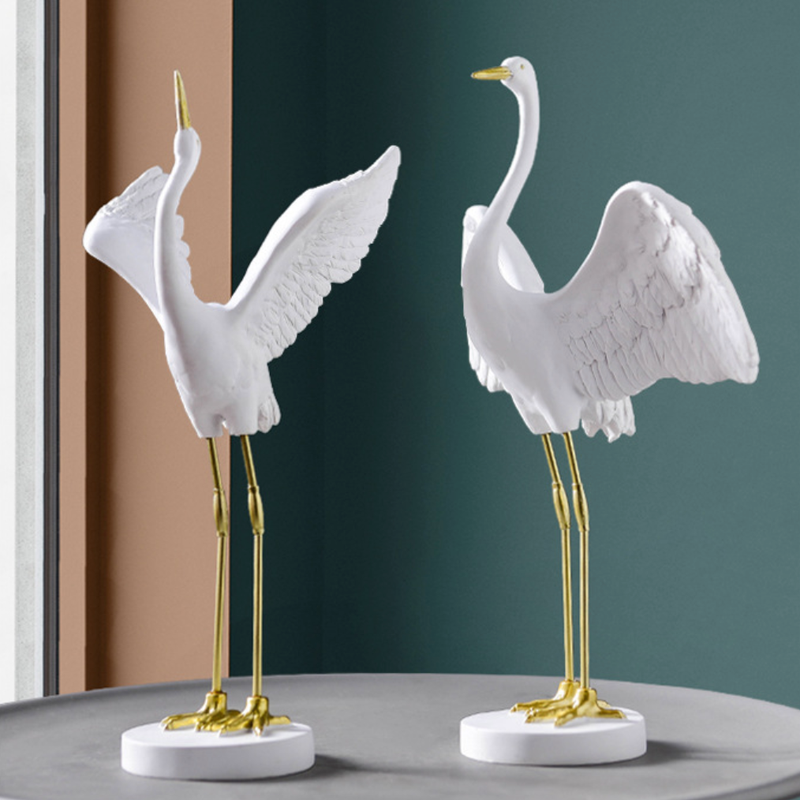 White Bird Showpiece - Showpiece | Home decor item | Room decoration item