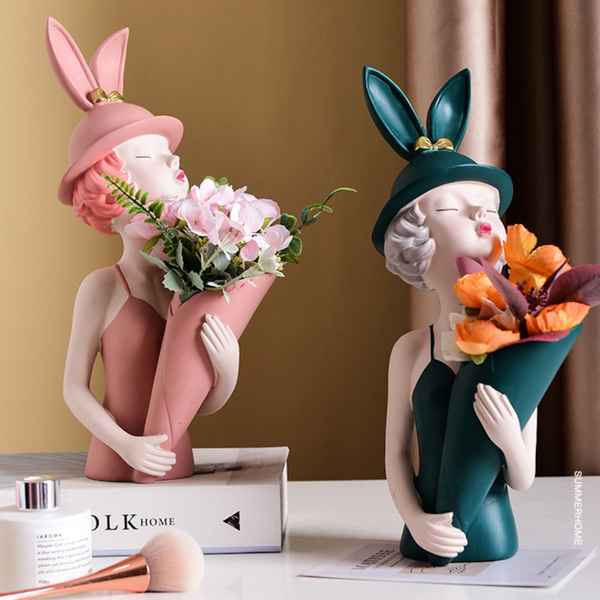 Flower Vase Showpiece - Flower vase for home decor, office and gifting | Home decoration items