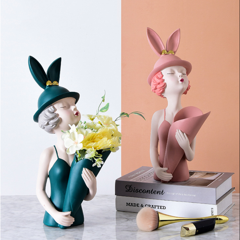 Flower Vase Showpiece - Flower vase for home decor, office and gifting | Home decoration items