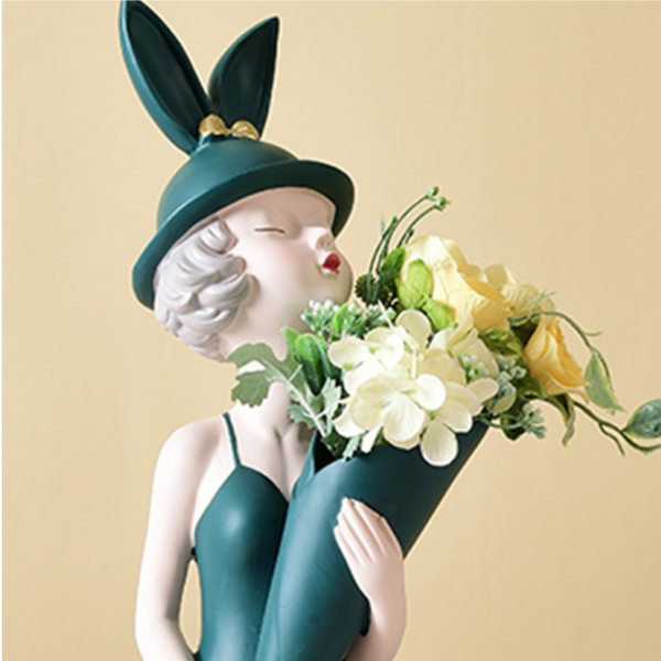 Flower Vase Showpiece - Flower vase for home decor, office and gifting | Home decoration items