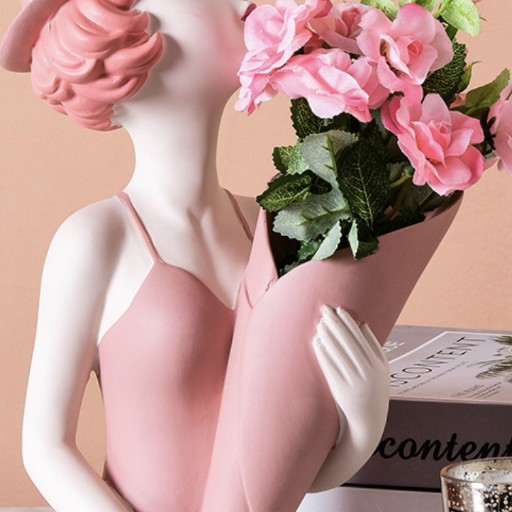 Flower Vase Showpiece - Flower vase for home decor, office and gifting | Home decoration items