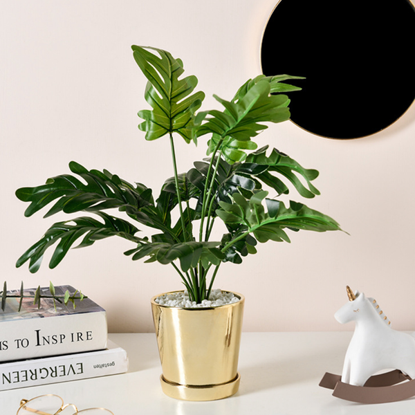 Gold Plant Pot - Indoor planters and flower pots | Home decor items