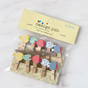 Wooden Hanging Clips - Set of 10