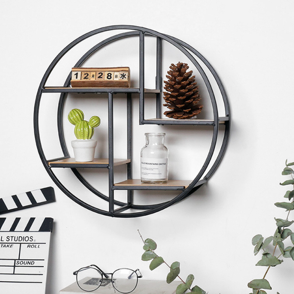 Circular Hanging Shelf - Wall shelf and floating shelf | Shop wall decoration & home decoration items