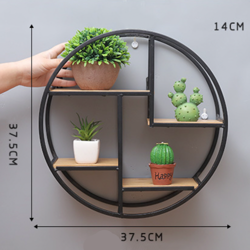 Circular Hanging Shelf - Wall shelf and floating shelf | Shop wall decoration & home decoration items