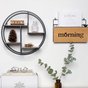 Circular Hanging Shelf - Wall shelf and floating shelf | Shop wall decoration & home decoration items