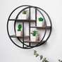 Circular Hanging Shelf - Wall shelf and floating shelf | Shop wall decoration & home decoration items