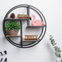 Circular Hanging Shelf - Wall shelf and floating shelf | Shop wall decoration & home decoration items