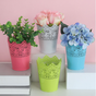 Decorative Metal Lace Design Planter Basket - Indoor planters and flower pots | Home decor items