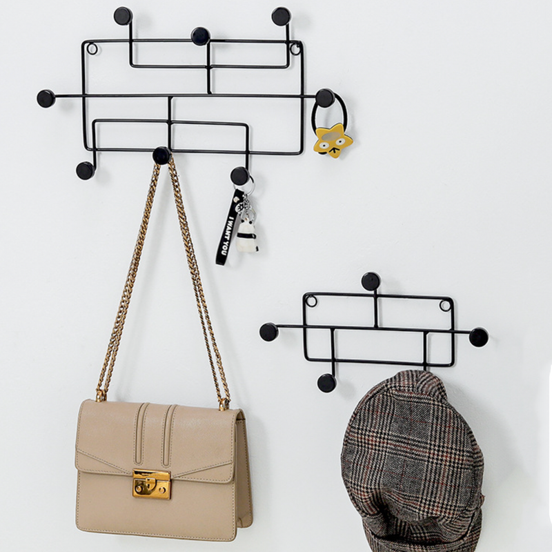 Black Wall Hook - Small - Wall hook/wall hanger for wall decoration & wall design | Home & room decoration ideas