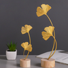 Golden Leaf Decor - Showpiece | Home decor item | Room decoration item