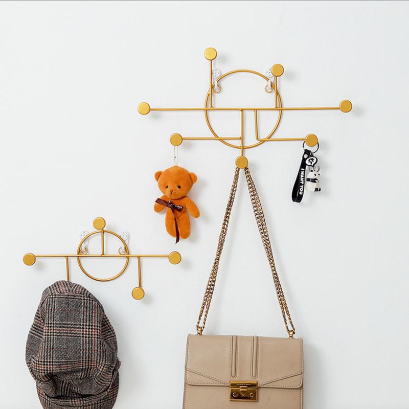 Gold Wall Hook - Small - Wall hook/wall hanger for wall decoration & wall design | Home & room decoration ideas