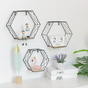 Hexagonal Shelf - Wall shelf and floating shelf | Shop wall decoration & home decoration items