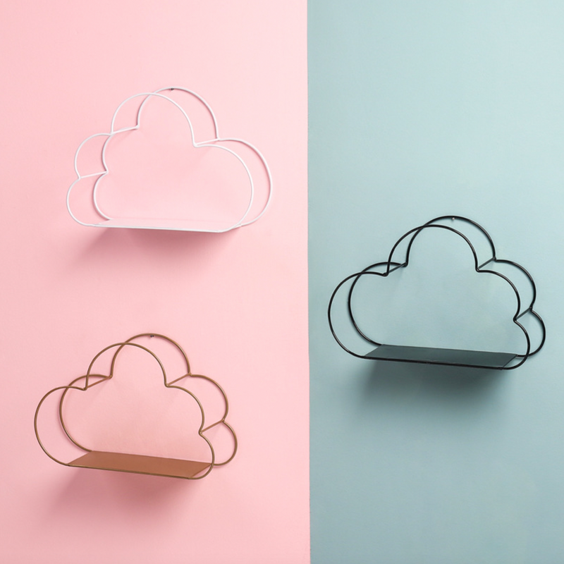 Cloud Metal Shelf - Wall shelf and floating shelf | Shop wall decoration & home decoration items