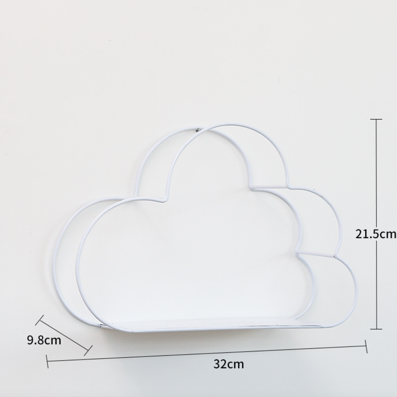 Cloud Metal Shelf - Wall shelf and floating shelf | Shop wall decoration & home decoration items