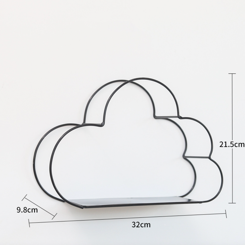Cloud Metal Shelf - Wall shelf and floating shelf | Shop wall decoration & home decoration items